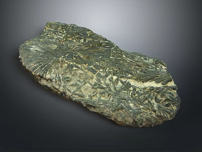 Natural Textured Stone And Wood Crafted Design For Rustic Home Decor 3d model