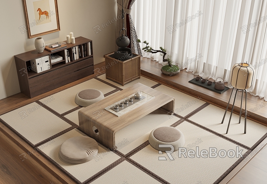 Tea Room Tatami Tea Room model