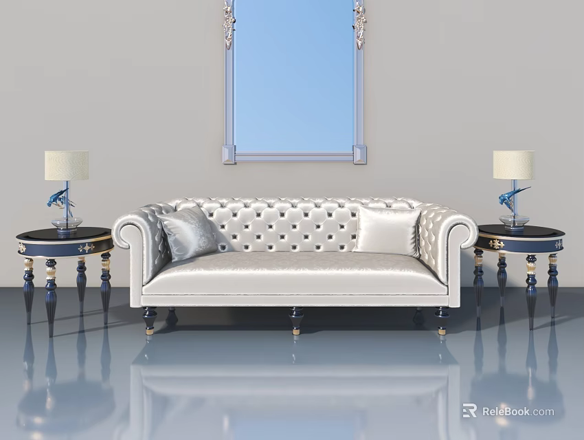 Elegant Modern Pet Cabinet With Stylish Design And Functional Storage Features 3d model