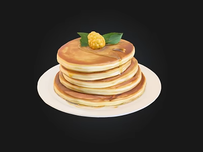 Dessert Snack 3d model Dessert Snack 3d model