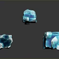 Blue Stone Decorative Pieces With Irregular Shapes For Home Decoration Ornaments