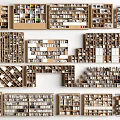 Bookcase Bookshelf 3d model