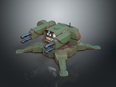 laser tower turret turntable sci-fi tower defense game tower defense sci-fi turret game turret game turret model