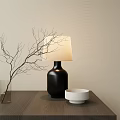Quiet Table Lamp 3d model