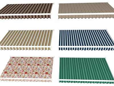 Modern Canopy Sunshade Canopy 3d model