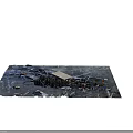 Scattered Trash And Waste Bottles With Plastic Debris On Concrete Ground