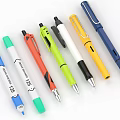 Colorful Pens With Multiple Colors And Different Designs For Office And School Use