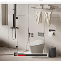Smart toilet 3d model