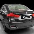 Sleek Black Suzuki Ciaz Car Exterior 3d model