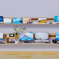 Modern Computer Laptop Desktop Computer 3d model