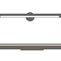 Modern Brass Linear Wall Lamp With Sleek Design And Warm Glow Lighting
