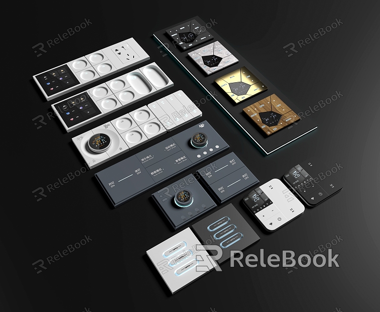 Intelligent switch multi-function control panel model