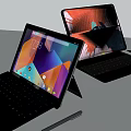 Sleek 2 in 1 Tablet Laptops With Detachable Keyboard Stylus Pen And Vibrant Displays