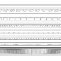 Ornate Gypsum Cornice Decorative Designs For Interior Spaces With Intricate Patterns