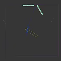 Colorful Hanging Neon Lighting Combination With WE ARE OPEN Text And Arrow