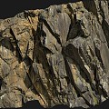 Stone Rock Desert Stone Mountain Cliff Cliff Shale Mountain Big Mountain Cliff 3d model