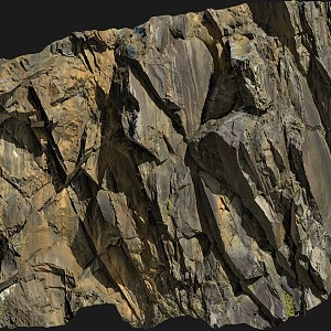 Stone Rock Desert Stone Mountain Cliff Shale Mountain Big Mountain Cliff 3d model