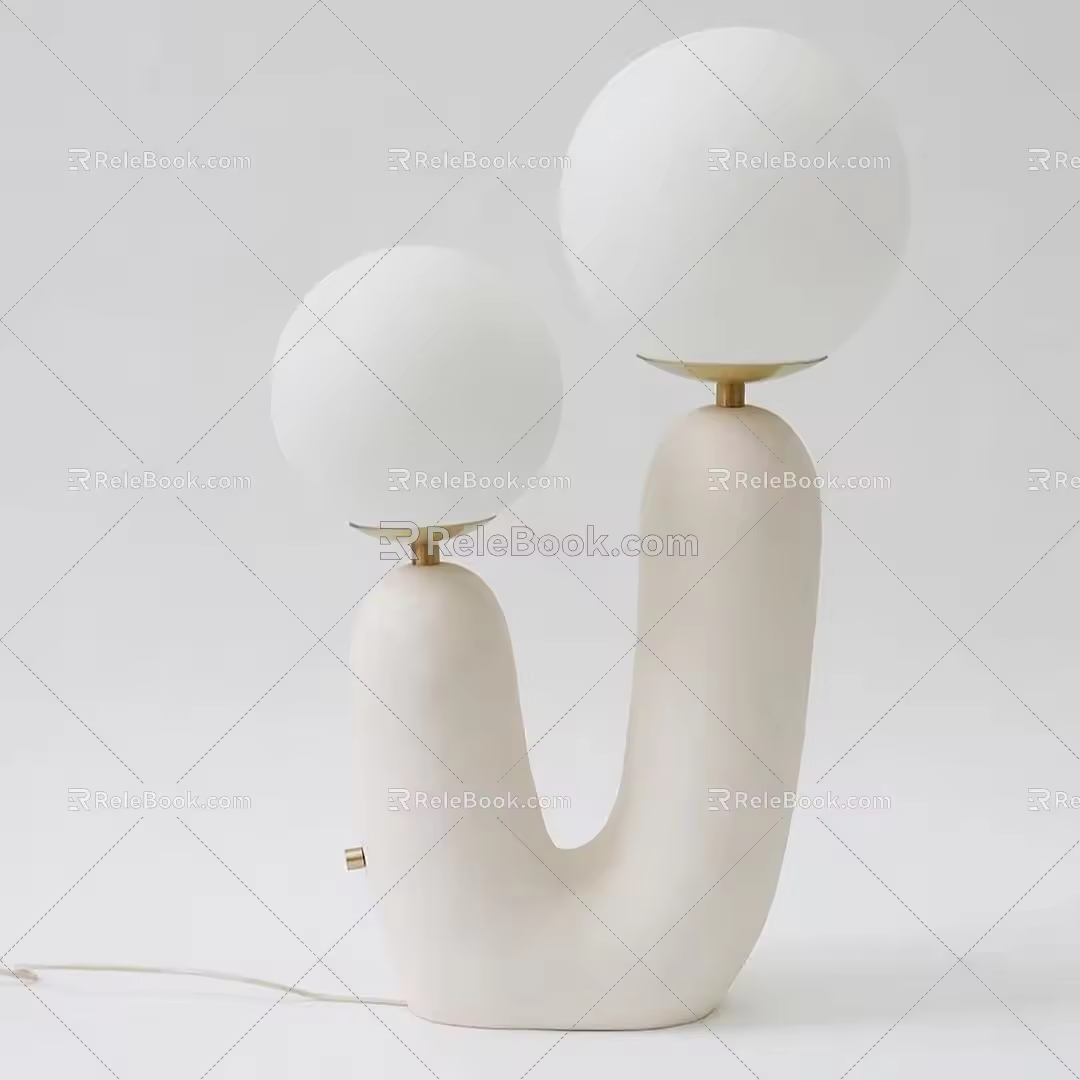 Nordic Table Lamp 3d model