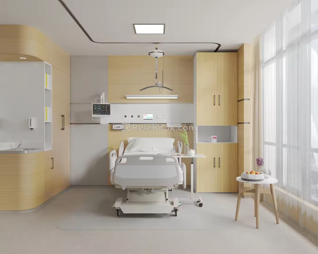 Modern ward robot 3d model