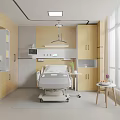Modern ward robot 3d model