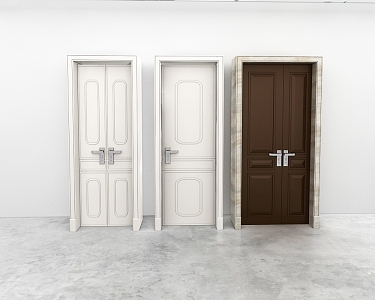 Interior door 3d model