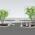 Modern Pavilion 3d model