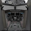 Passenger Aircraft Featuring 10 Different Liveries And Detailed Cockpit Design