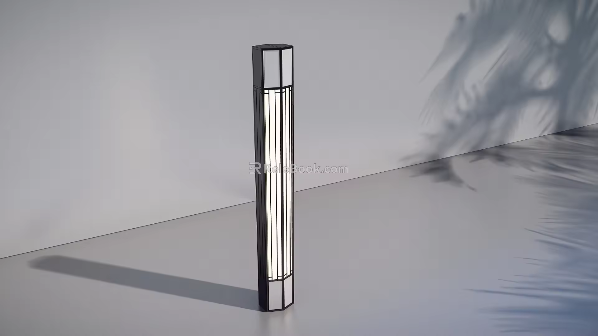 Modern landscape lamp 3d model