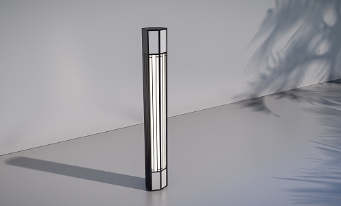 Modern landscape lamp 3d model