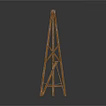 Different Sizes Wooden Ladders For Home Daily Use And Storage Needs