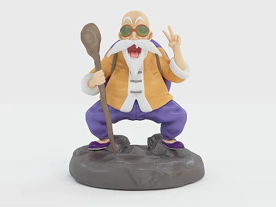 Modern Hand-made Fairy Roshi 3d model