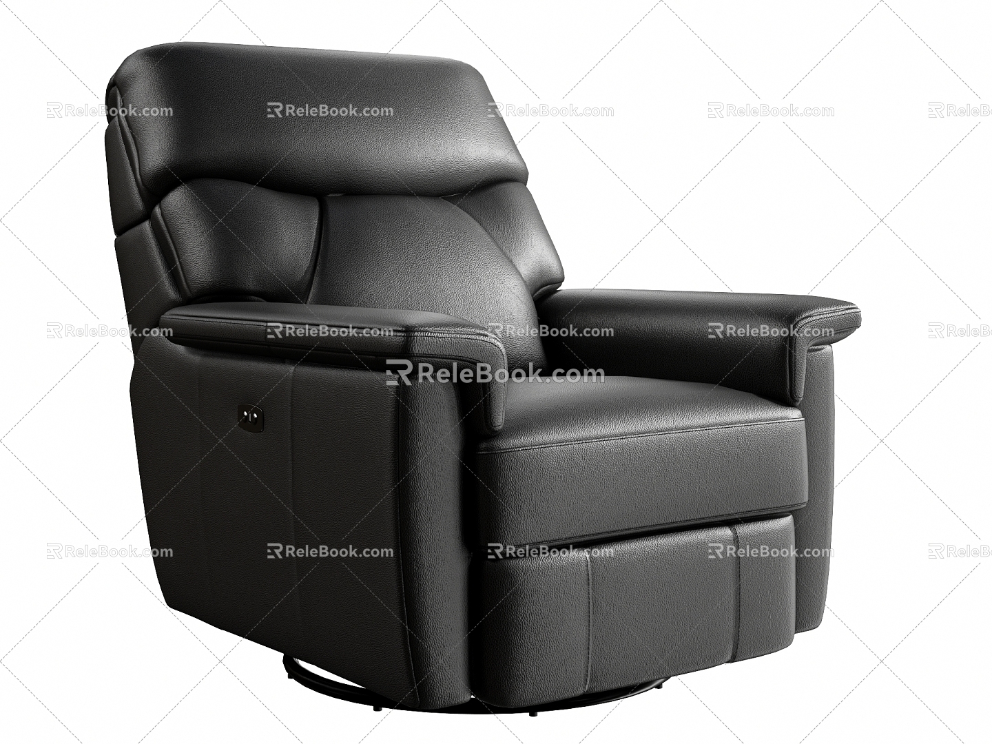 Massage Chair Leather Massage Chair 3d model