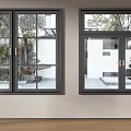 Modern Casement Windows Design For Indoor And Outdoor Garden Views