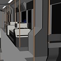 Future Tram 3d model