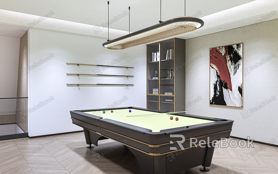 Billiard Room Entertainment Room Billiard Room Billiard model