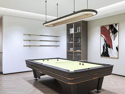 Billiard Room Entertainment Room Billiard Room Billiard 3d model