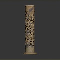 Columns Stone Columns Stone Columns Old Columns Roman Columns Roman Columns Classical Columns Greek Columns 3d model