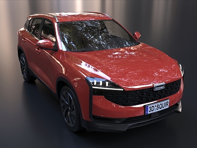 Qoros 7 Qoros Car 3d model