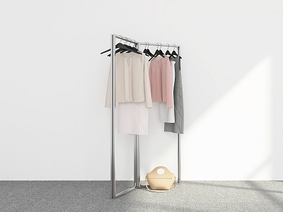 Hanger Floor Hanger Decoration Coat Rack Hanger model