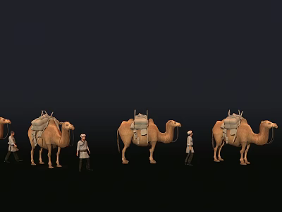 Exotic Reptile Species Including Lizards and Snakes in Natural Desert Habitat 3d model