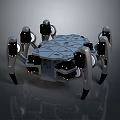 Robot Spider Robot Mecha Spider Science Fiction Spider Mechanical Spider Battery Spider Tower Defense 3d model