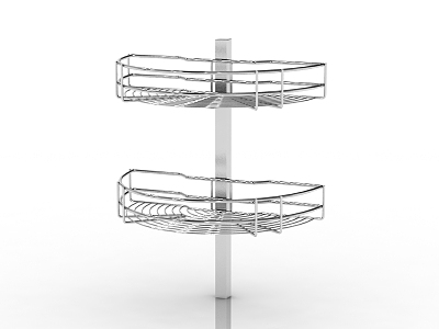 Modern Hardware Basket Embedded Basket 3d model