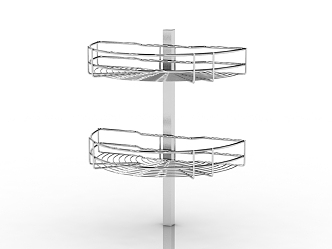 Modern Hardware Basket Embedded Basket 3d model