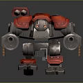 Robot Assistant Small Robot Butler Robot Butler Figure Game Figure 3d model