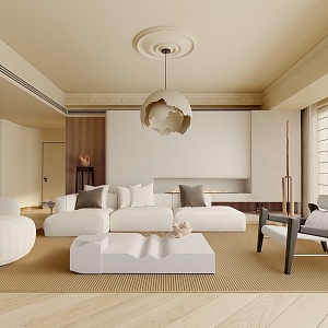 Living room 3d model