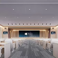 Modern Lecture Hall 3d model