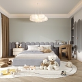 Children's room Children's bed 3d model