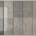 Various Gray Floor Tiles With Natural Stone Textures And Diverse Patterns 3d model