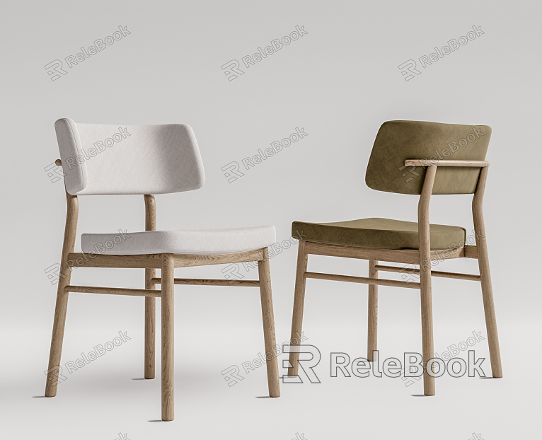 Modern Dining Chair Single Chair Dining Chair model