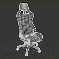 Ergonomic Black Single Office Chair With Rolling Wheels And Comfortable Design